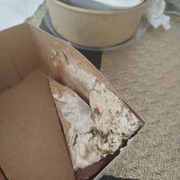 Broken cake 🍰 😢 at Fukafe in Gdansk