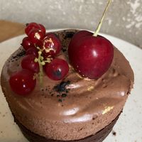 Brownie at Fukafe in Gdansk