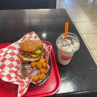   at Romeos Vegan Burgers in Greensboro