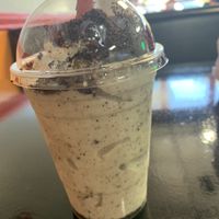 oreo shake omnomnomnomnom   at Romeos Vegan Burgers in Greensboro