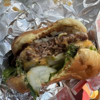 You won’t regret any bite of this  at Romeos Vegan Burgers in Greensboro