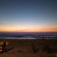 The view Côte des Basques at Le Surfing in Biarritz