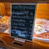 Menu at Backagården Öland in Farjestaden