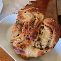 Cardamom bun at Backagården Öland in Farjestaden