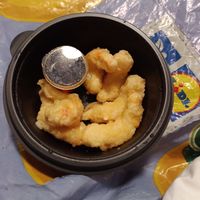 Prawn tempura at Moshimo in Brighton