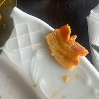 Looks like bacon to me.  at La Gondola in Lanzarote