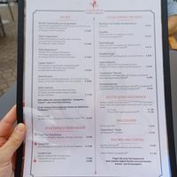 Menue at Maximilian in Speyer