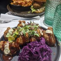 Korean chicken, THE one dish you HAVE to try! at Bvrger in Montreal