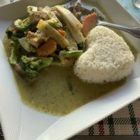 Green Curry  at Ruan Thai in Savannah