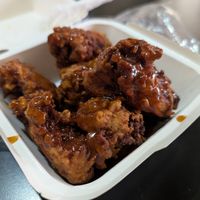 Great cauliflower wings! at A Vegan's Utopia in Montego Bay