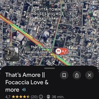   at That's Amore Focaccia Love & More in Bangkok