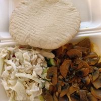 Vegan shawarma at Falafel T Kosher  in Larnaca