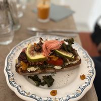 Savoury toast - 14€  at Ground to Grow in Paris