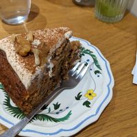 Carrot cake at Ground to Grow in Paris