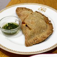 Large empanada at Ground to Grow in Paris