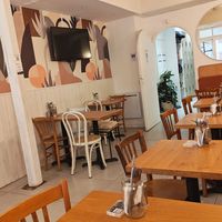 Lovely cafe at Ground to Grow in Paris