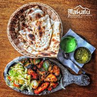 vegetarian dish  at Makalu in Zlin