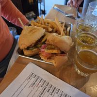 Tofu bahn mi at Founders Brewing Co in Grand Rapids