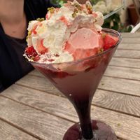 Fragolosa vegana   at Eiscafé Girasole in Bochum