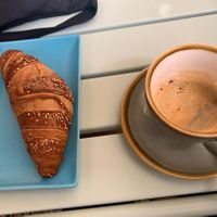 Vegan croissant (quinoa and spelt)  at Retró Gusto in Ibiza