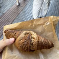 Vegan croissant  at Retró Gusto in Ibiza