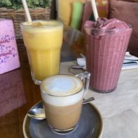 Great coffee, juice and smoothie  at Retró Gusto in Ibiza