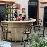 Helpful staff  at Citronella in Oaxaca