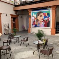 Interior view  at Citronella in Oaxaca