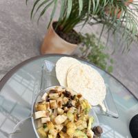  Vegan ceviche  at Citronella in Oaxaca