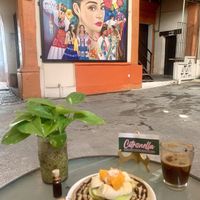 Waffle  at Citronella in Oaxaca