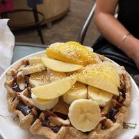 Waffle  at Citronella in Oaxaca