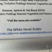 The Sunday roast option (haven’t tried )  at White Horse Inn in Keswick