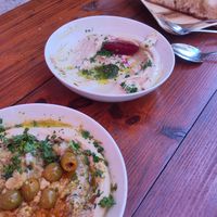 Masbacha and Hummus at Dattelhaus in Konstanz