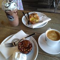 Selection of vegan options at this great café at Espresso House in Molde