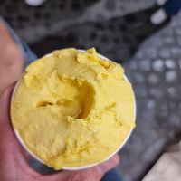 Mango at Milky Gelato Shop in Rome
