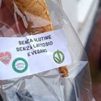 Gluten free cones are vegan at Scoops in Oostkapelle