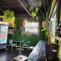 Cute inside, plus additional massive outdoor seating. at Nana's Restaurant and Juice Bar in Tampa