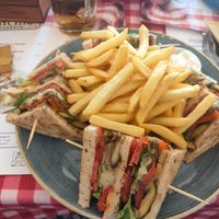 Club Sandwich at Peperoncino in Bibione