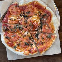 Vegan pizza  #Veganuary at Your Pie in St Johns