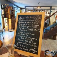 Breakfast menu at Au 46 en Bretagne in Benodet