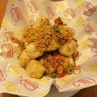 Salt and pepper tofu  at China Fusion in Marrickville