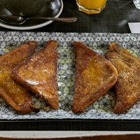 Vegan French Toast at Caffè dell'Arte Specialty Coffee in Cagliari