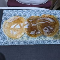 Vegan pancakes at Caffè dell'Arte Specialty Coffee in Cagliari