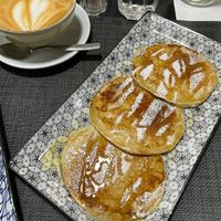 Pancakes at Caffè dell'Arte Specialty Coffee in Cagliari