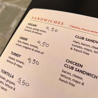 Sandwich vegan   at Ma Mer in Katakolo