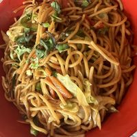 Veg noodles - fresh   at Yak and Yeti in Lisbon