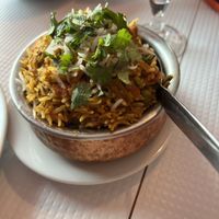 Veg biryani  at Yak and Yeti in Lisbon
