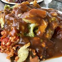 Nut Roast  at Rich's Cider Farm in Highbridge