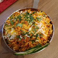 Veg biryani at Punjab in Kosice
