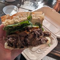 Vegan sandwich at Crumb in Bordentown